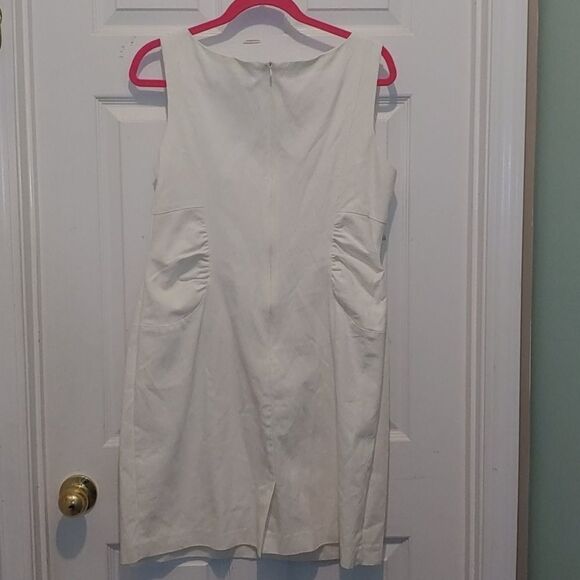 R & M Richards Petite white dress Sz 12 - Picture 5 of 5